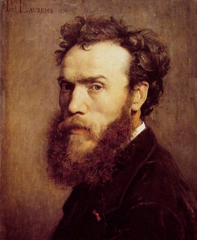 Self-portrait by Jean Paul Laurens